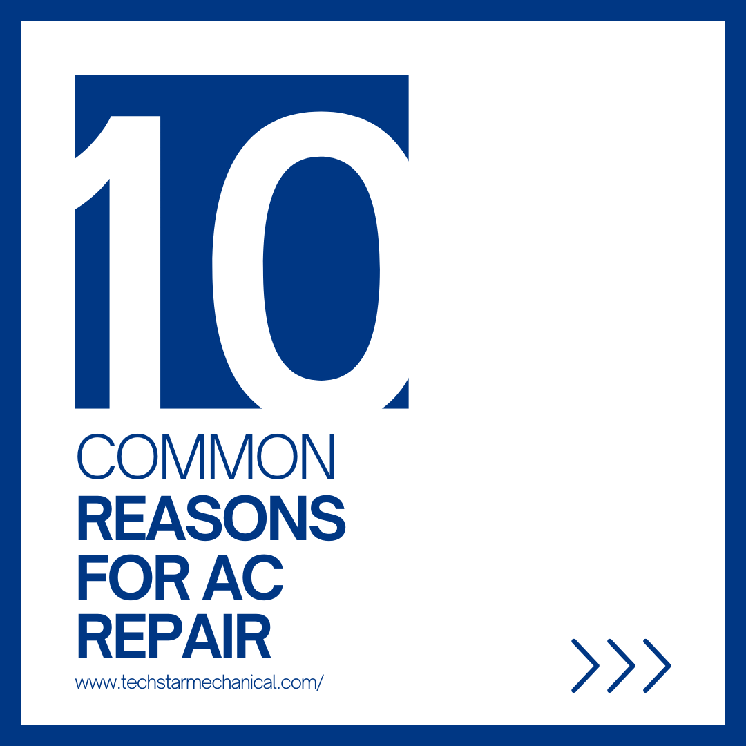 Top 10 Common Reasons for an AC Repair